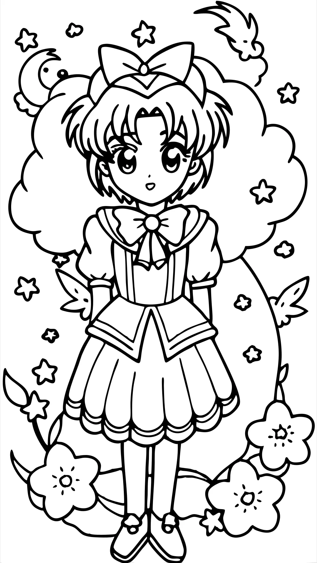 Páginas para colorear de Cardcaptor Sakura